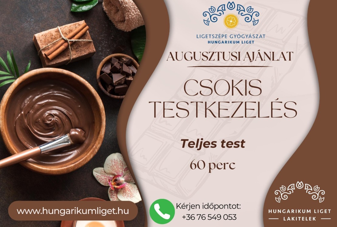 Augusztusi ajánlatunk - Ligetszépe Gyógyászat