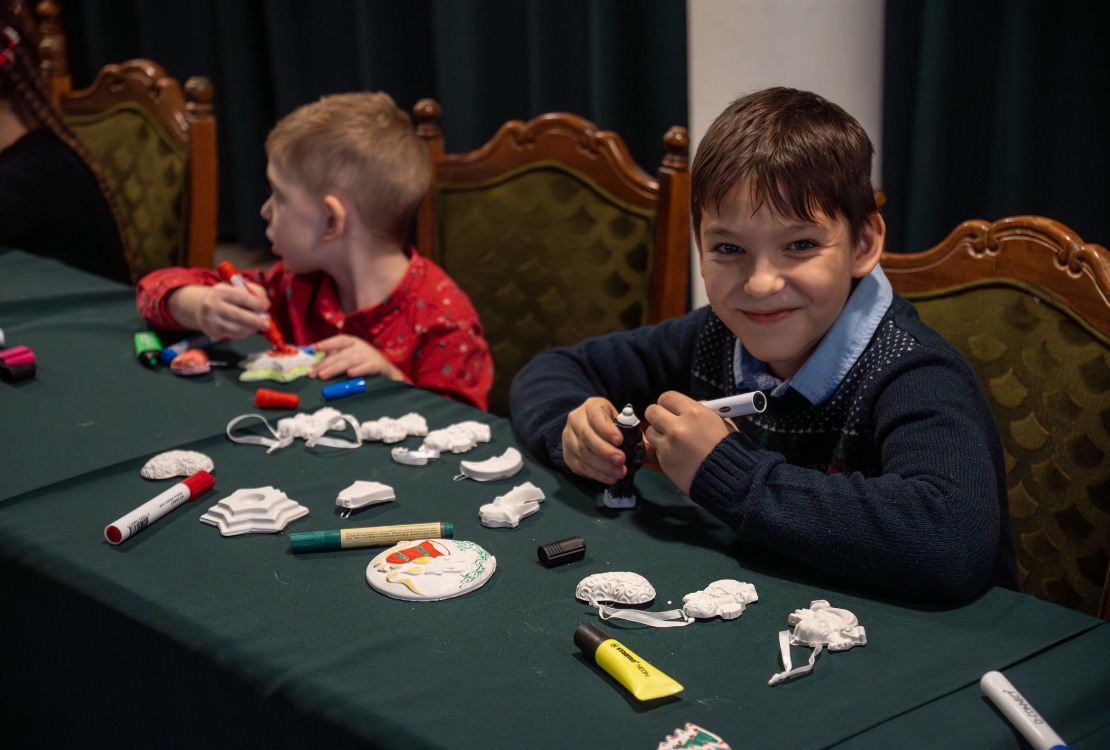 2024. december 6-án érkezett a Mikulás a Hungarikum Ligetbe