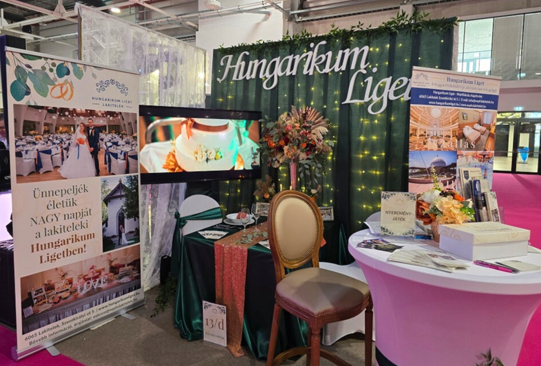 A Hungarikum Liget is részt vett a 2024-es CEWES Őszi Esküvő Kiállításon