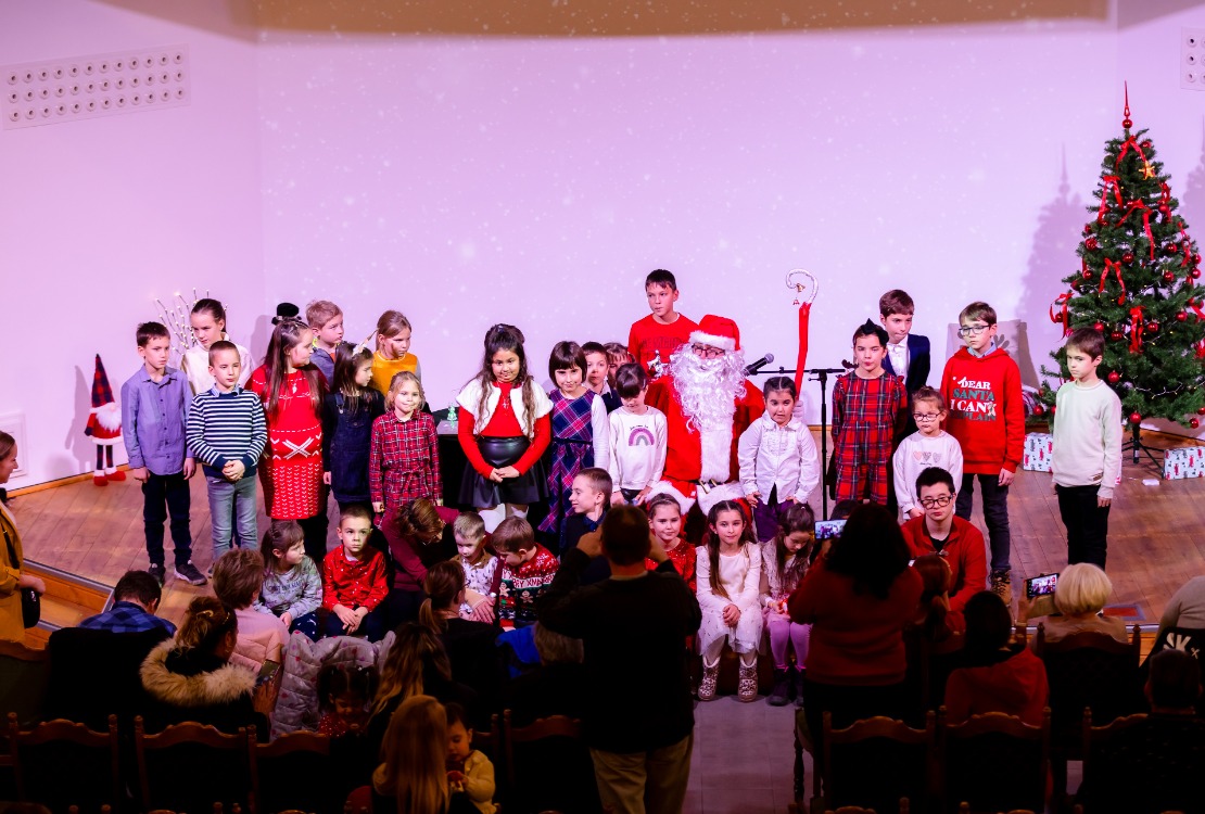 Mikulás ünnepség a Hungarikum Ligetben