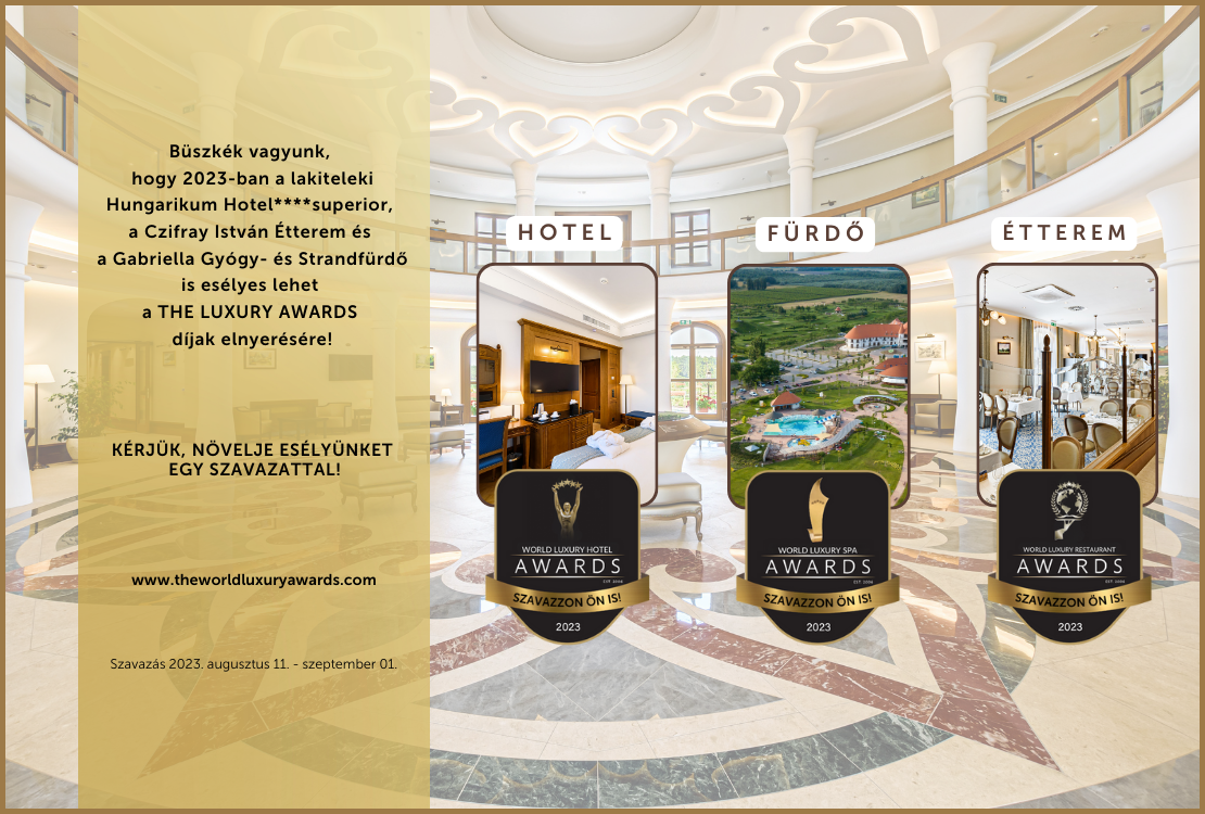 Magyar kiválóságok a World Luxury Awards esélyesei