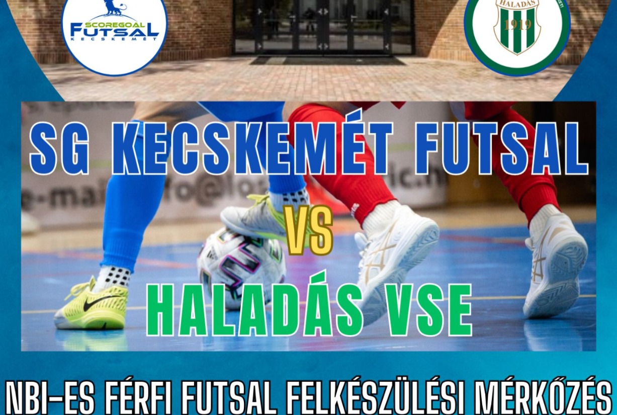 NBI-es férfi futsal felkészülési mérkőzés Lakiteleken