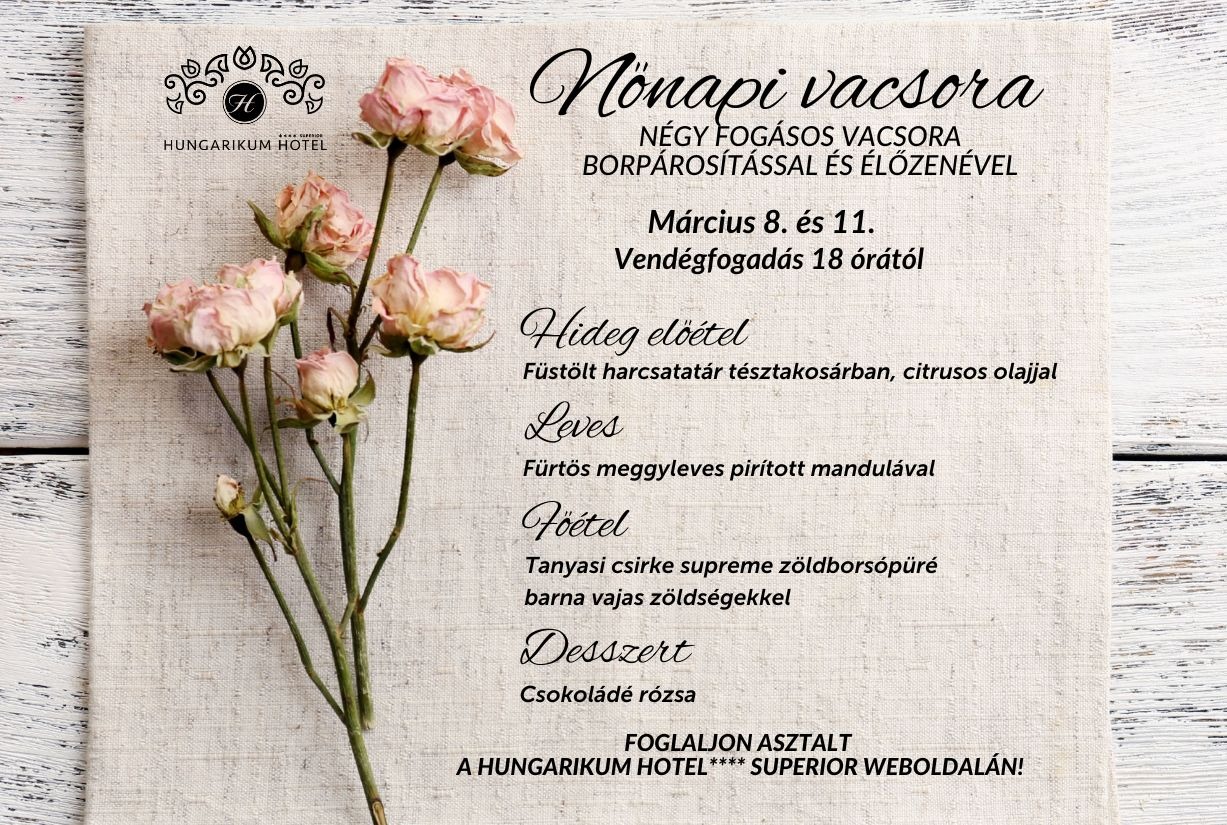 Nőnapi vacsora