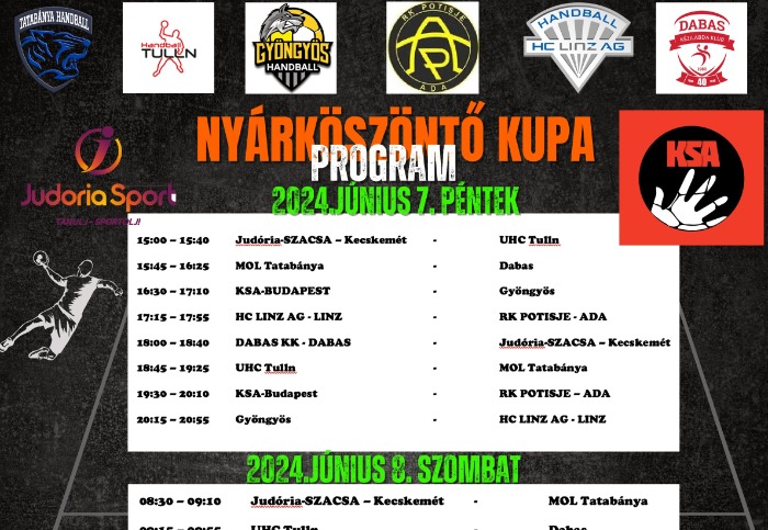 U12 fiú kézilabda torna