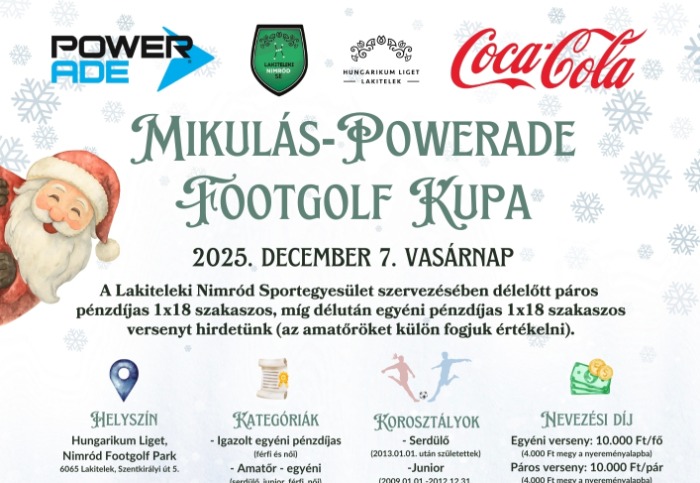 Mikulás-Powerade Footgolf Kupa