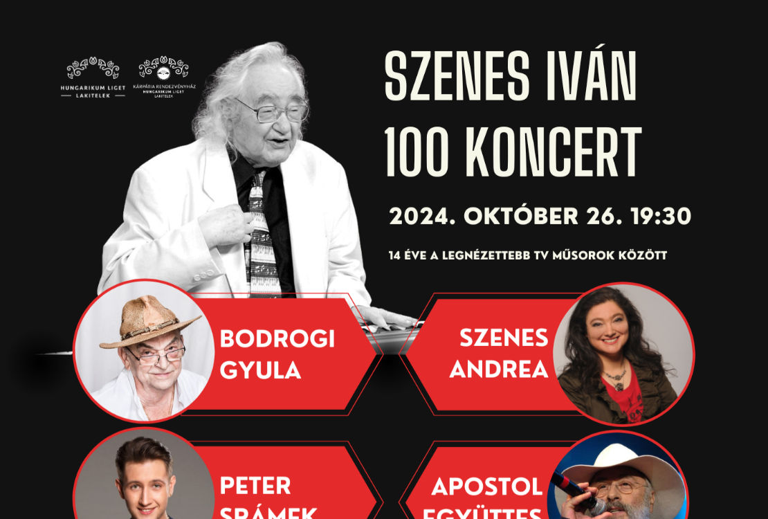 SZENES IVÁN 100 KONCERT
