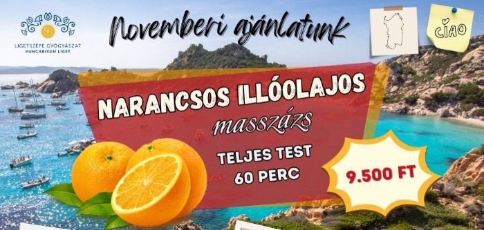 Novemberi masszázsajánlatunk 2025 - Ligetszépe Gyógyászat