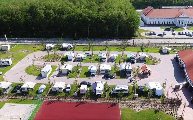 Avarok Szálláshelye Kemping légifotó